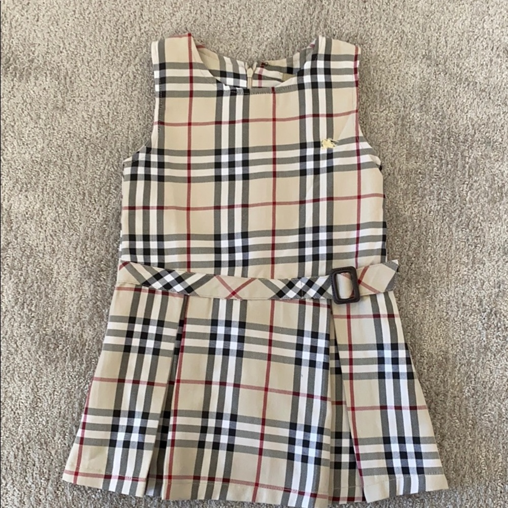 Burberry plaid dress